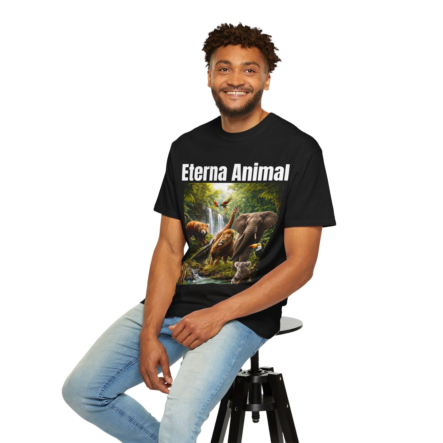 Wildlife Pride T-Shirt — Lion, Elephant & Jungle Animals Graphic Tee