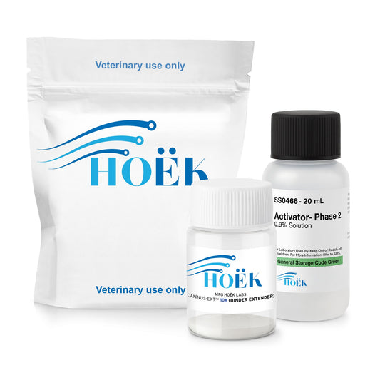 *NEW* CANĪNUS-EXT ™ 10XB (BINDER EXTENDER)™ >10 Day Canine Semen Extender 2-Stage Activator Extender 20 mL