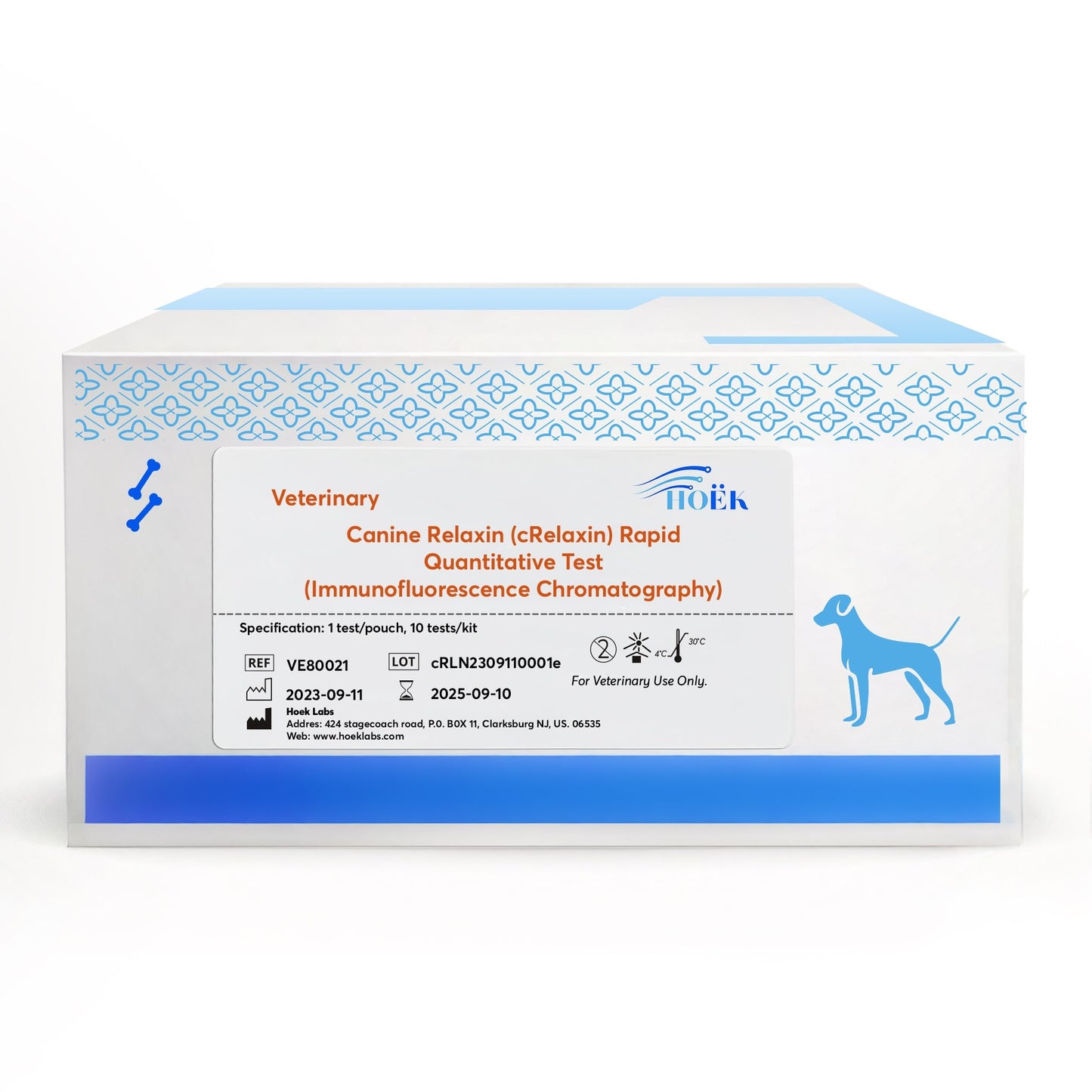 Hoëk VET-IF 1 Veterinary Immunofluorescence Analyzer (Tests for canine progesterone & pregnancy)* PRE-ORDER*