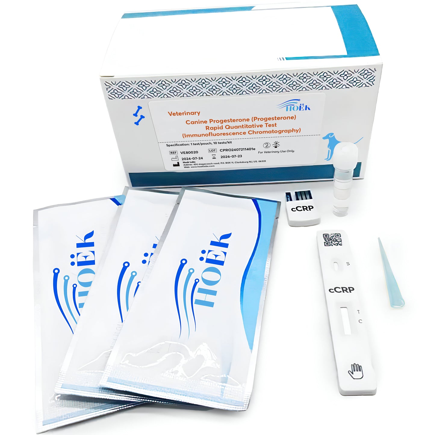Hoëk VET-IF 1 Veterinary Immunofluorescence Analyzer (Tests for canine progesterone & pregnancy)* PRE-ORDER*
