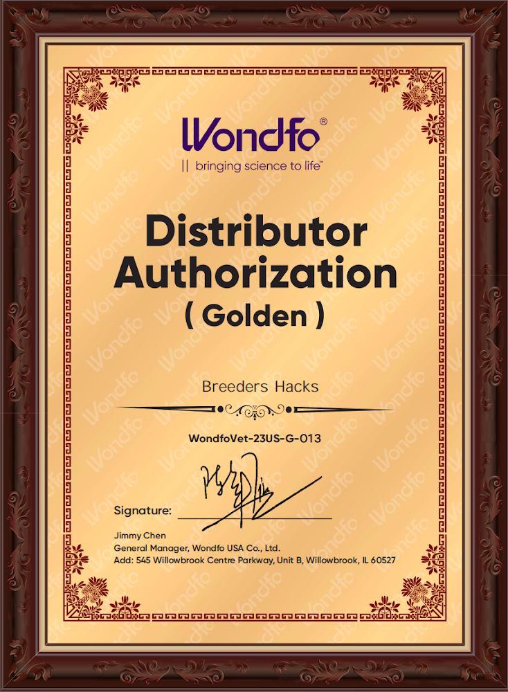 (No longer selling, No longer Supported or used by Breeders Hacks!)… Wondfo Finecare