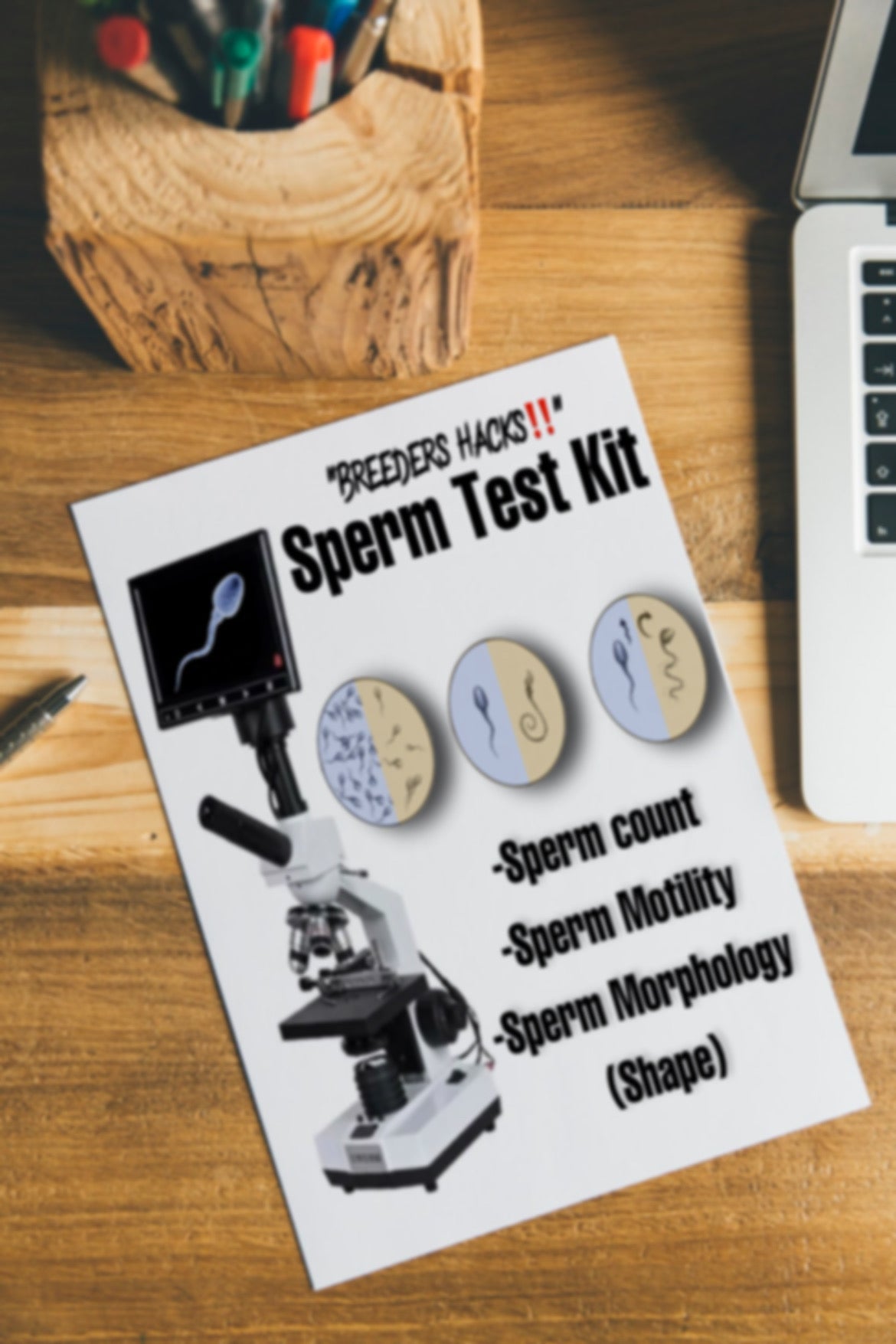*Veterinary Grade* canine semen analysis microscope With FREE TRAINING