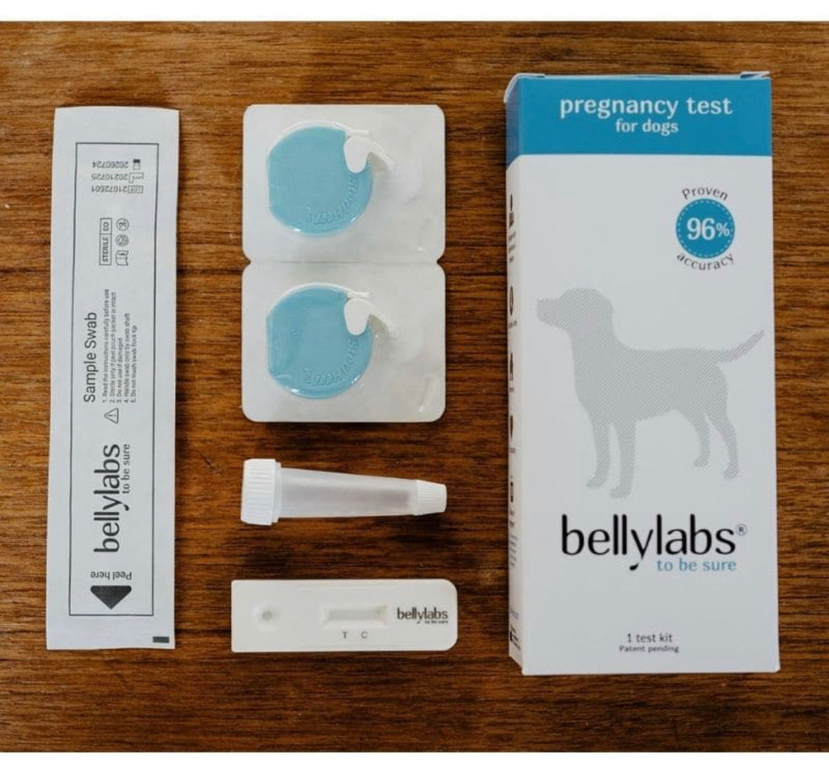 *New*(96% Accurate) Pregnancy Test for Dogs (BellyLabs)